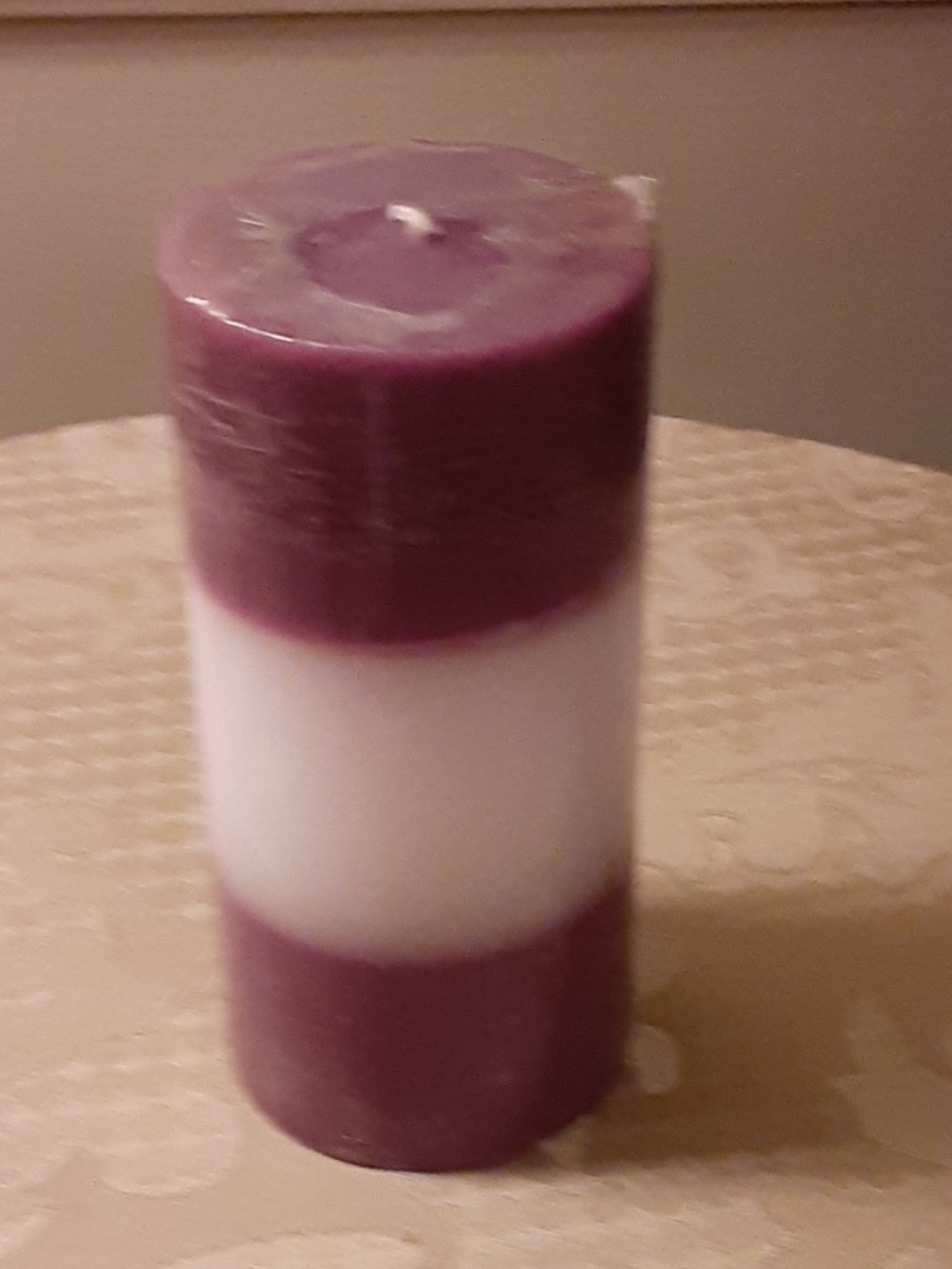 Colorblock 6" Pillar Candle